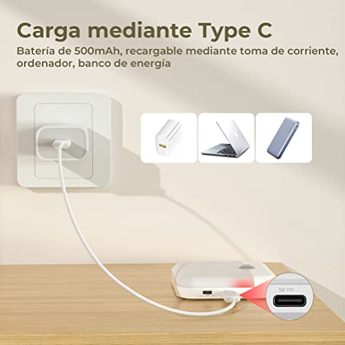 OUSFOT Luce Notturna LED, Sensore di Movimento per Interni, Luce Notturna Automatica con Attacco Magnetico, Luce Notturna per Bambini per Cameretta, Cucina, Corridoio, Scala, Soggiorno (2 Pezzi) - Dettaglio recensione 4